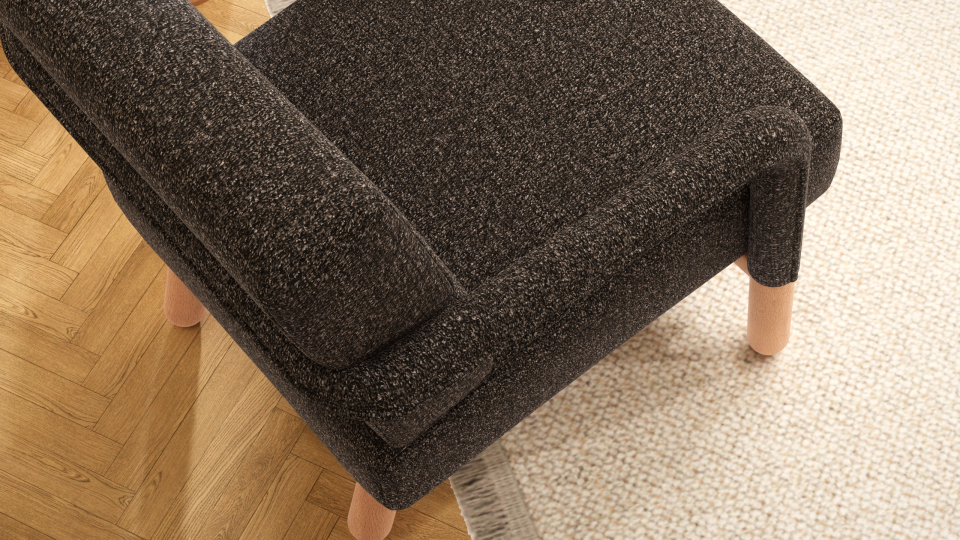 Hygge Berjer Bukle Koala Grisi