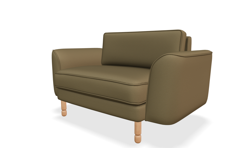 Chillax - İtalyan Kol - Vico Ayak - Fitilli - Loveseat -