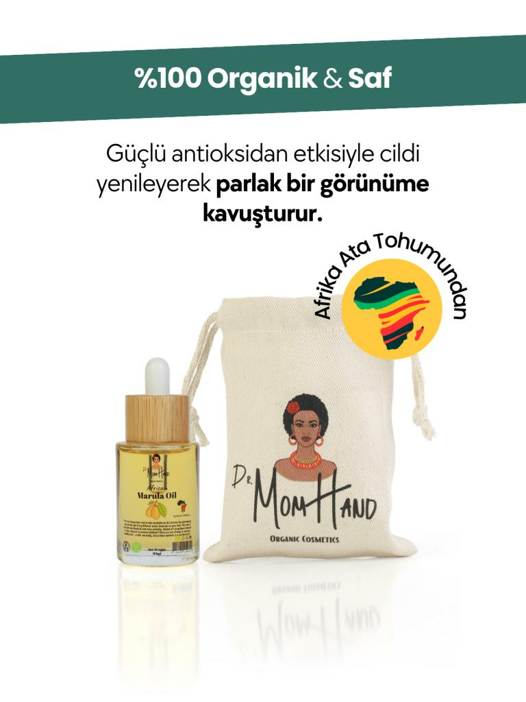 C Vitamini, Antioksidan Deposu Marula Yağı %100 Saf, Soğuk Sıkım 30ml