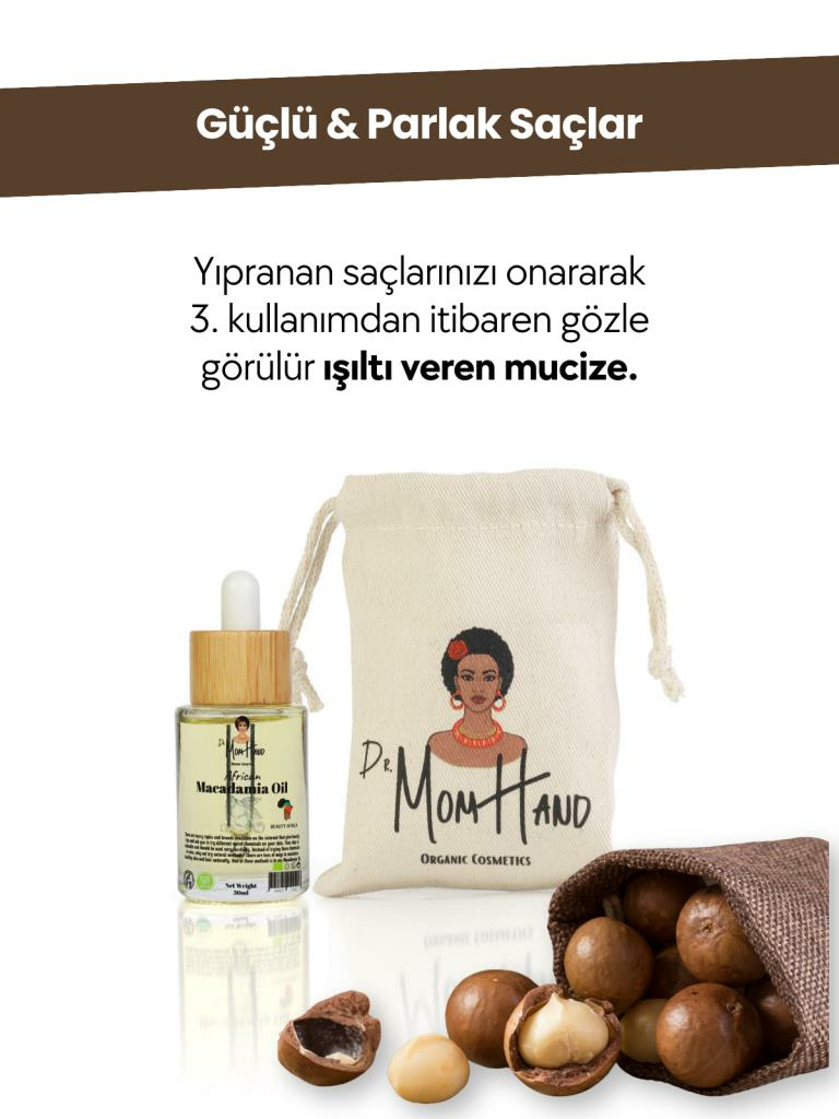 Macadamiaöl (Öl) 30 ml, 100 % rein, roh, unraffiniert