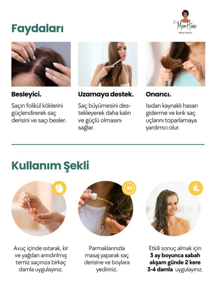 Organik Jojoba Yağı (Saç Uzamasına Destek) %100 Saf, Soğuk Sıkım 30ml