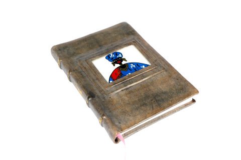 Camaltı Deri Ciltli Defter