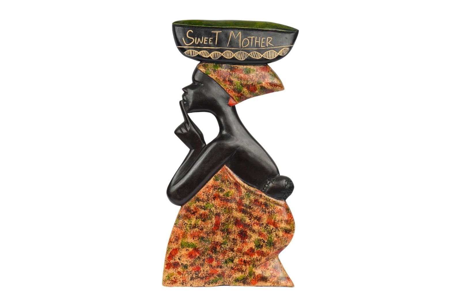 Sweet Mother - Tanzanya El Oyması Duvar Süsü