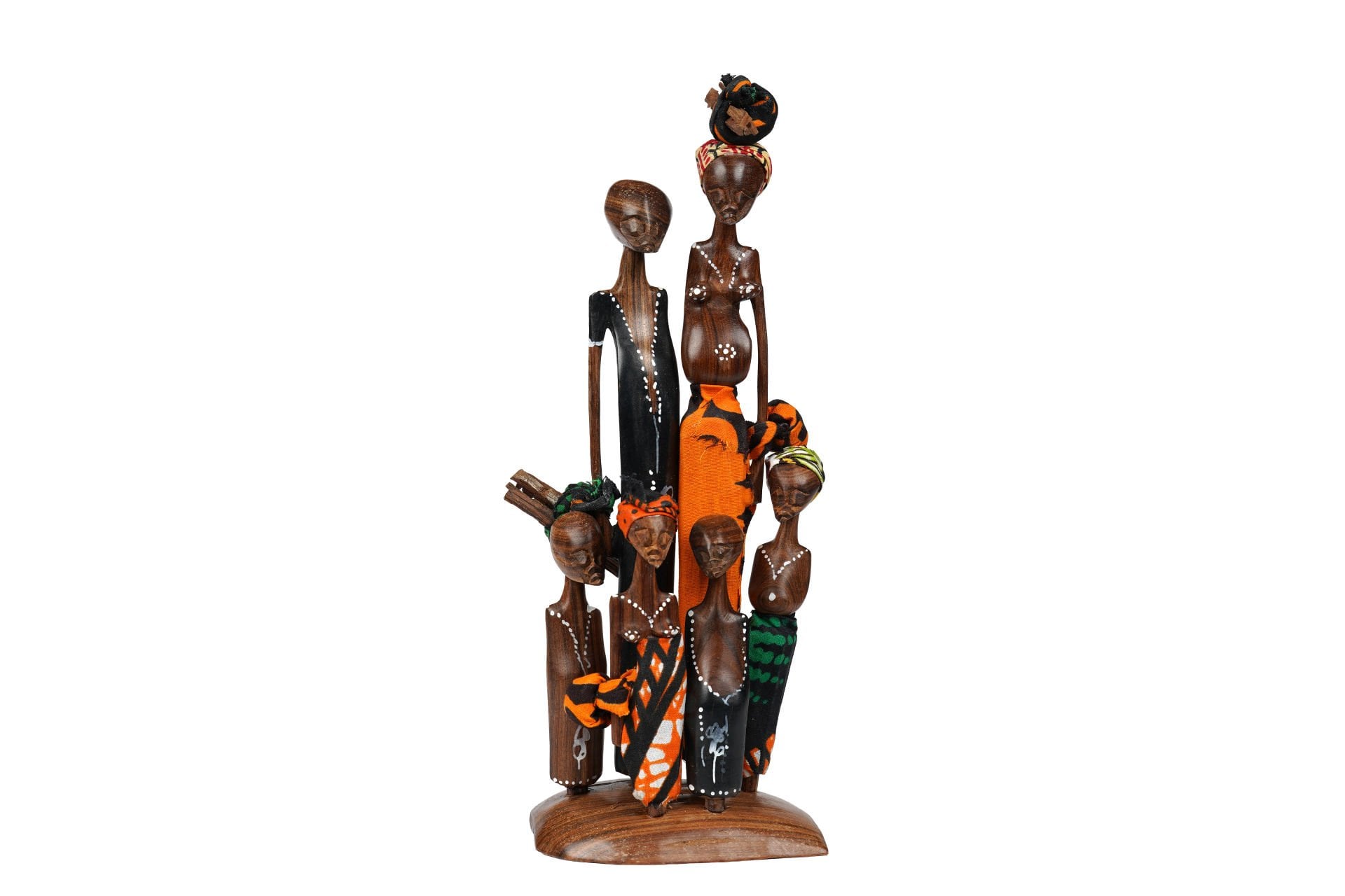 Ahşap Aile Biblo