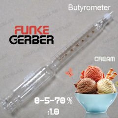 Funke Gerber Krema Bütirometresi, 0-5-70 %:1.0