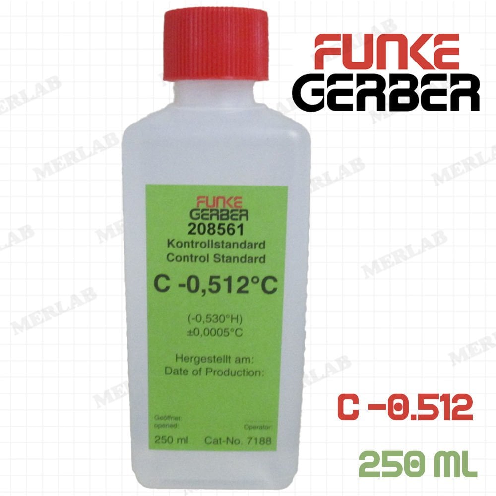 Funke Gerber Kriyoskop Solüsyonu C: 512°C 250 ml 7188