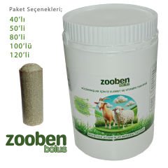 Zooben Küçükbaş Bolus Mineral ve Vitamin Destek Takviyesi