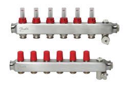 Danfoss 088U0756 6 Ağızlı Yerden Isıtmalı Manifold Seti