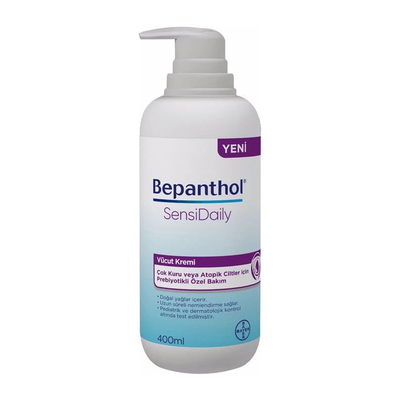 Bepanthol SensiDaily Vücut Kremi 400 ml - Avantajlı Ürün