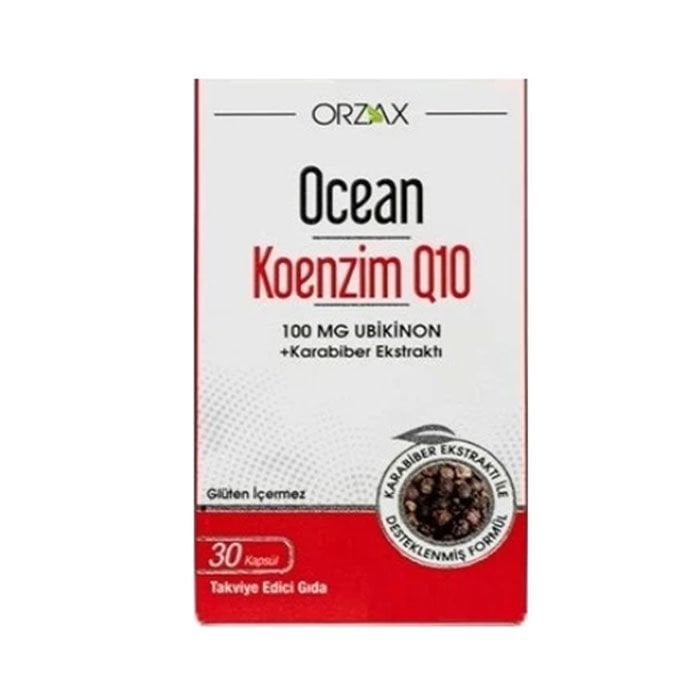 Orzax Ocean Koenzim Q10 30 Kapsül