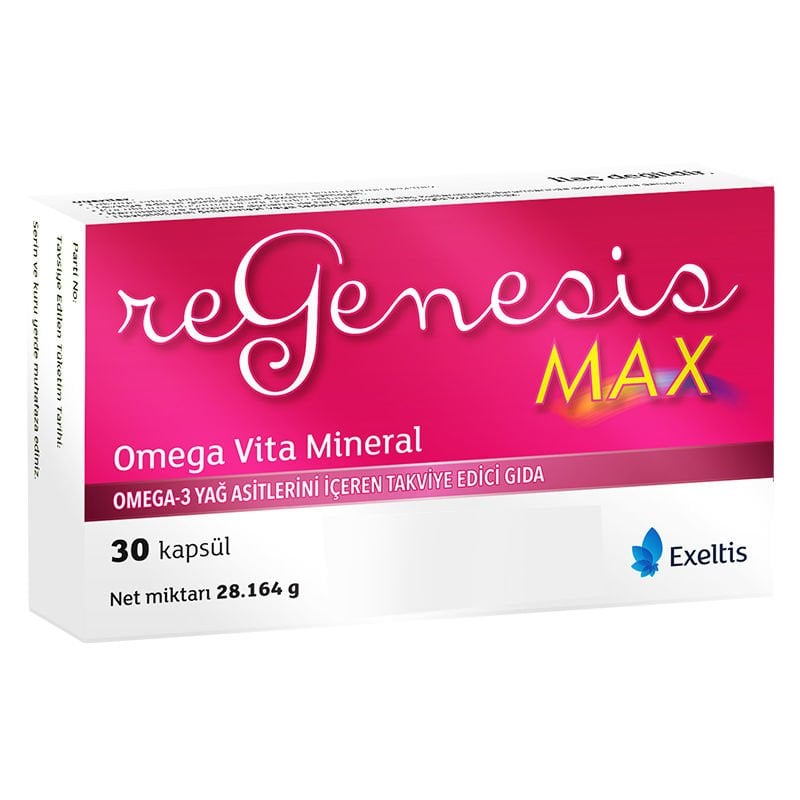 Regenesis Max Takviye Edici Gıda 30 Kapsül