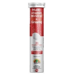 Sunlife Multivitamin & Mineral + Ginseng Efervesan 20 Tablet