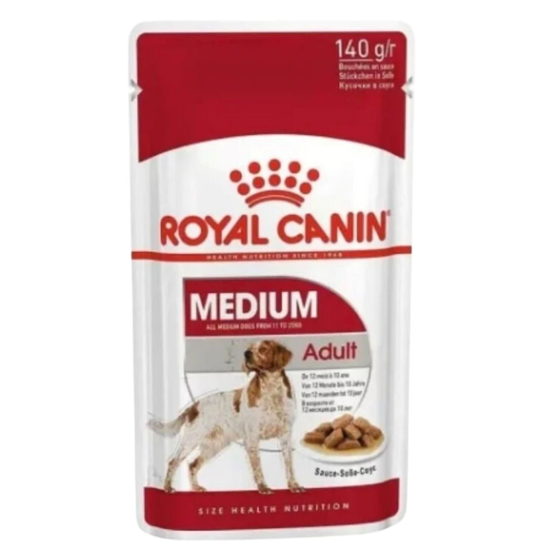 Royal Canin Medium Adult Gravy Köpek Yaş Maması 140 Gr