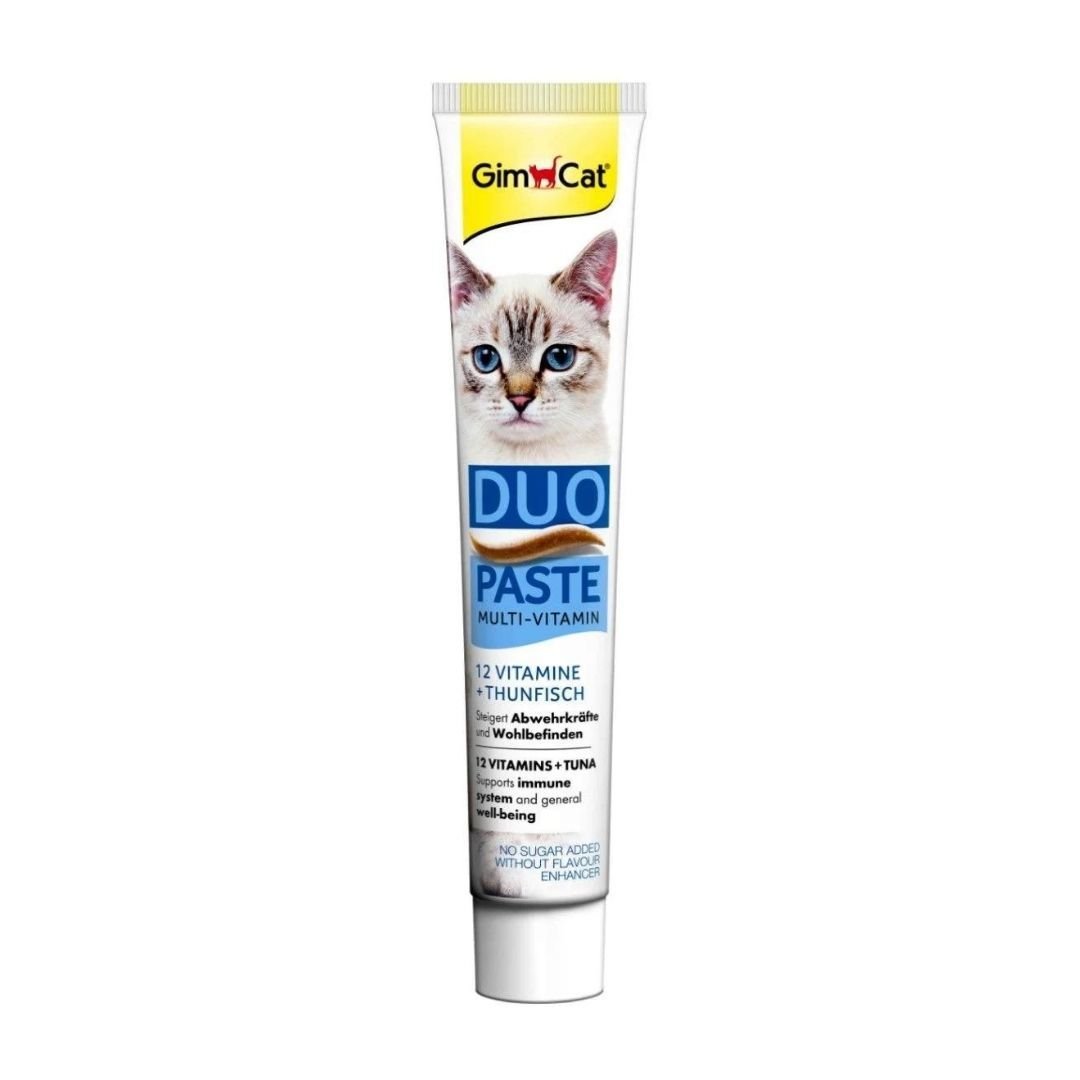 GimCat Multi-Vitamin Duo Paste Tuna + 12 Vitaminli 50gr