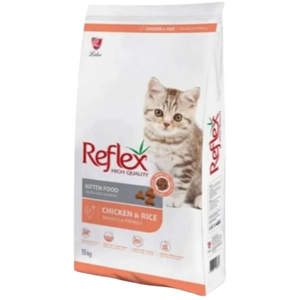 Reflex  Tavuklu Yavru Kedi Maması 15 kg