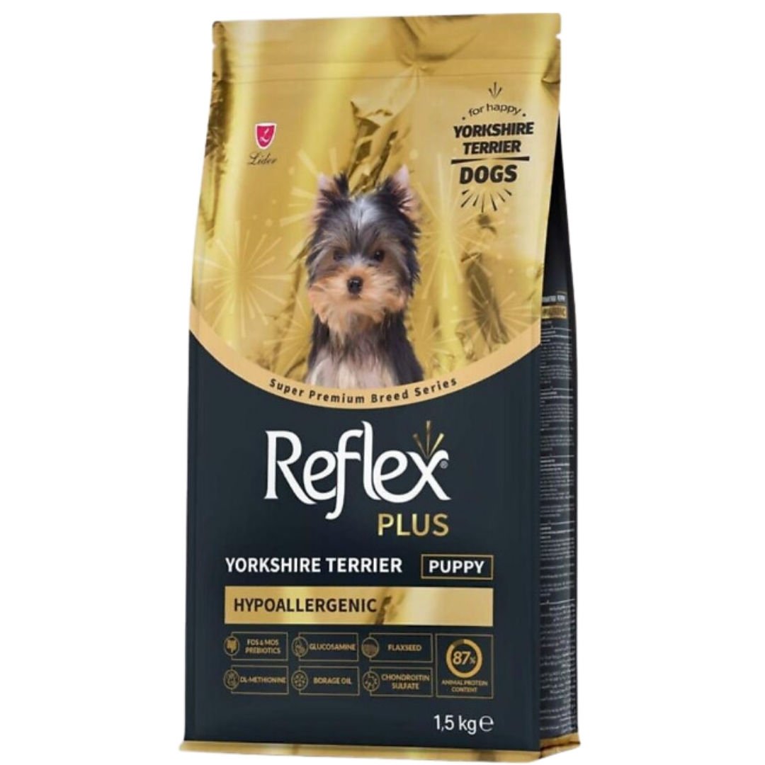 Reflex Plus HypoAllergenic Yorkshire Terrier Yavru Köpek Maması 1,5kg