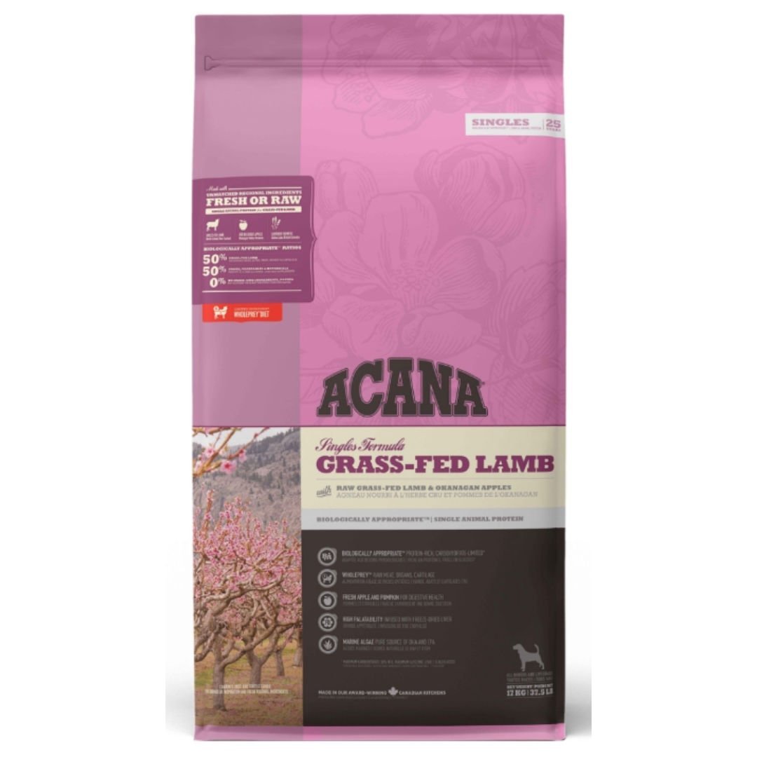 ACANA Singles - Grass-Fed Lamb Köpek Maması 17kg