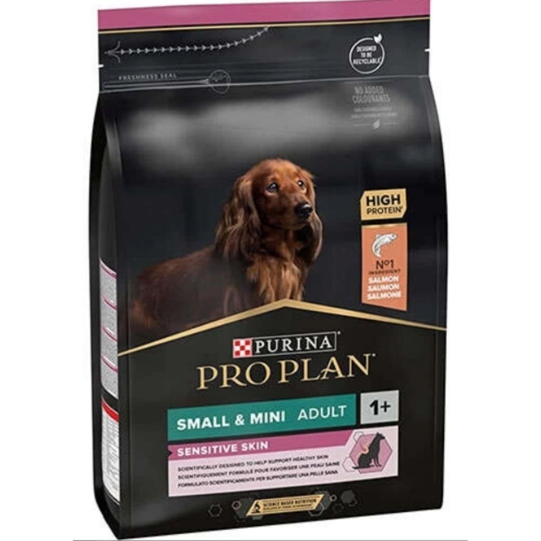 Pro Plan Küçük Irk Hassas Deriye Sahip Yetişkin Köpekler İçin Somonlu Köpek Maması 3 Kg