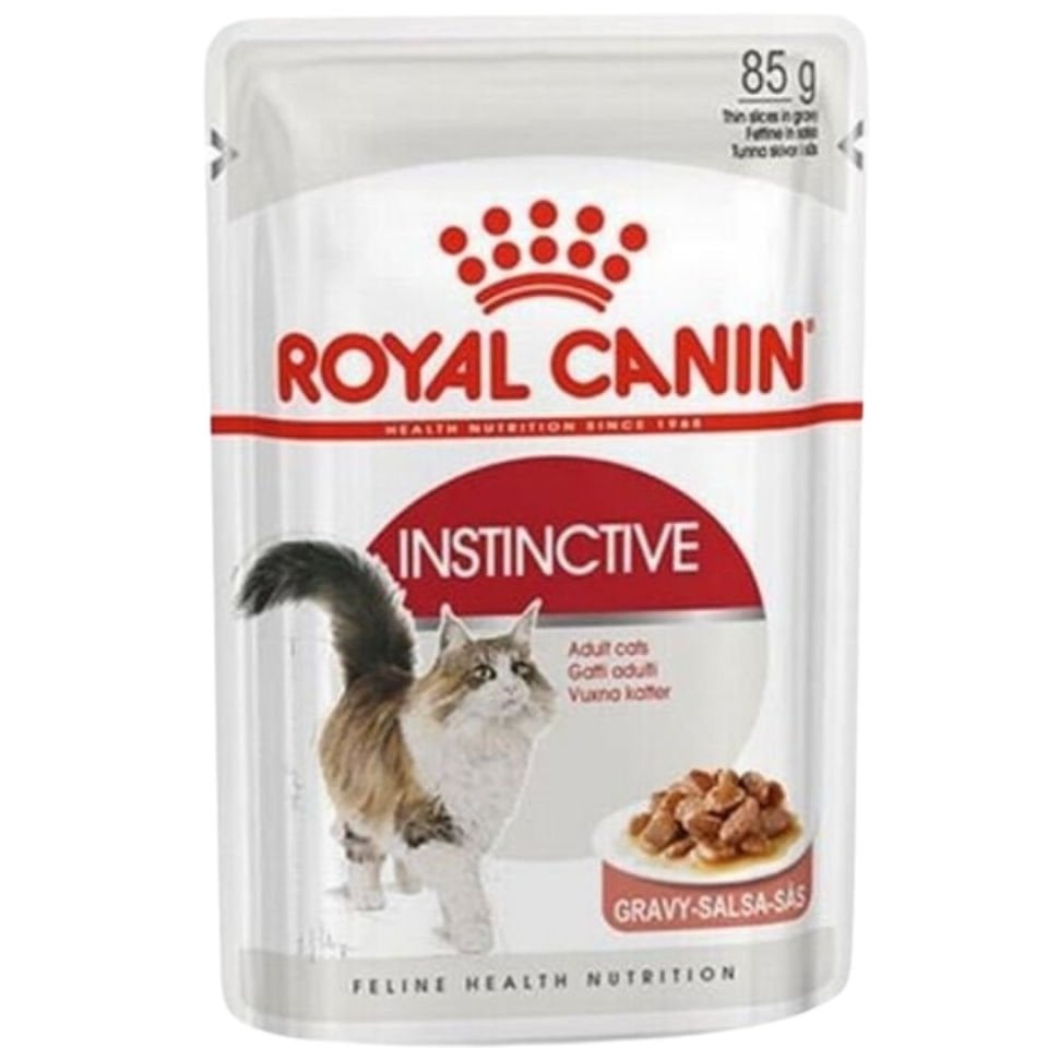 Royal Canin Pouch Instinctive Gravy Yetişkin Kedi Konservesi 85 gr