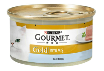 Gourmet Gold Kıyılmış Ton Balıklı Yetişkin Kedi Konservesi 85gr