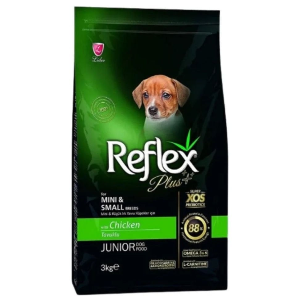 Reflex Plus Small Junior Mini Tavuklu Yavru Köpek Maması 3kg