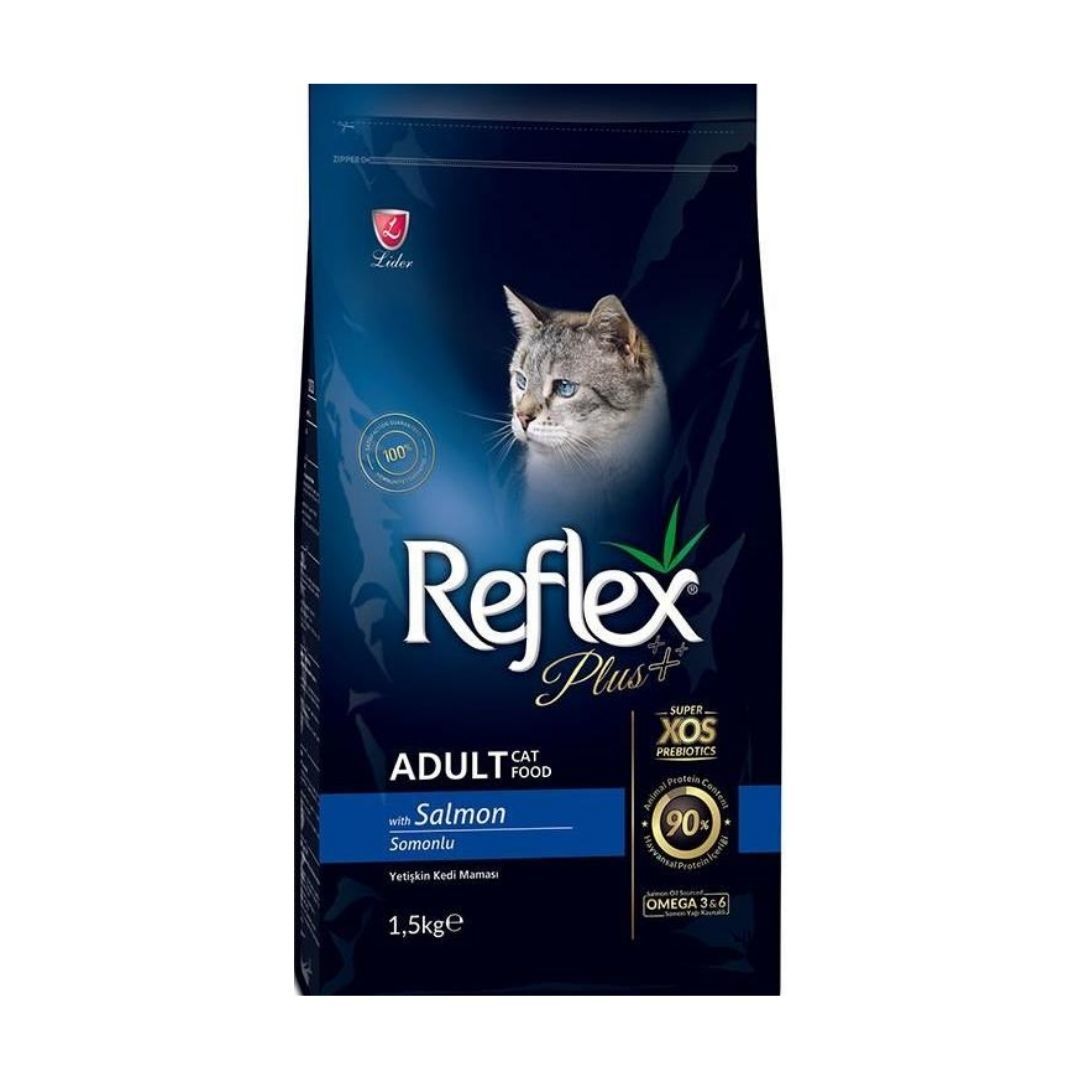 Reflex Plus Somonlu Yetişkin Kedi Maması 1.5kg