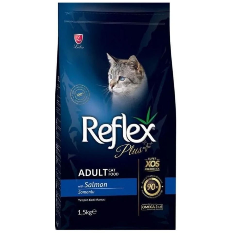 Reflex Plus Somonlu Yetişkin Kedi Maması 1.5kg