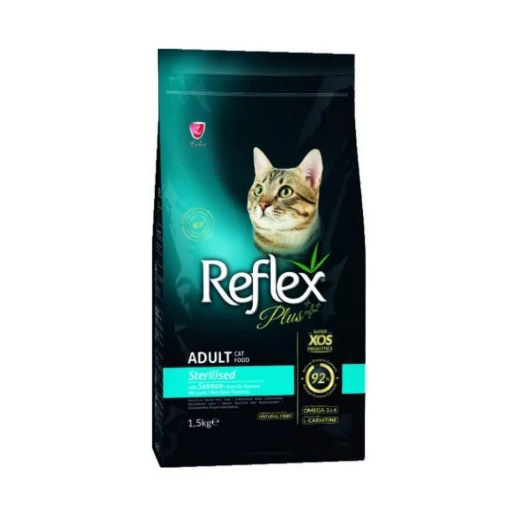 Reflex Plus Sterilised Somonlu Kısırlaştırılmış Kedi Maması 1,5 Kg