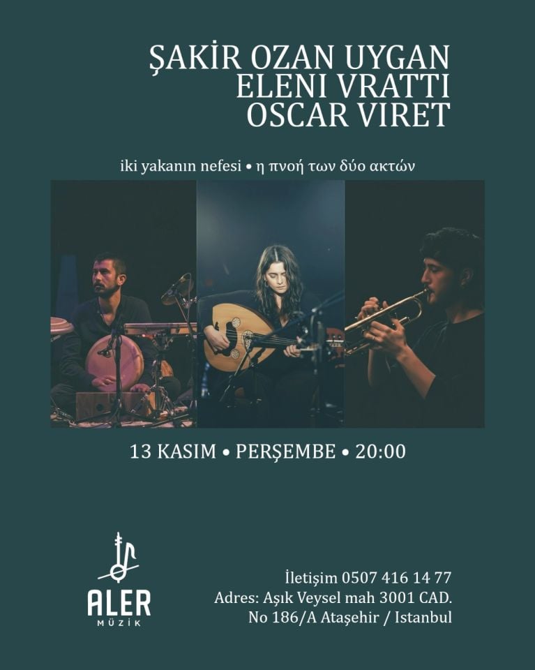 İki Yakanın Nefesi Eleni Vrattıi  Şakir Ozan Uygan. Oscar  Viret