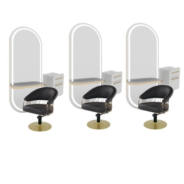 3'lü Glam Wall Basic + 3 Adet Merit Gold Csl + 3 Adet Basic Cabinet