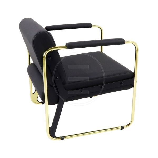 Round Lounge Gold Bekleme Koltuğu