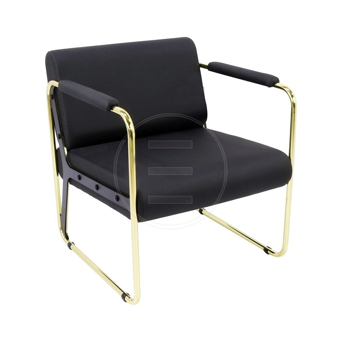 Round Lounge Gold Bekleme Koltuğu