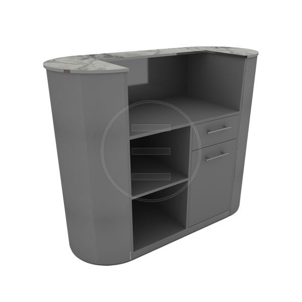 Boho Round Desk
