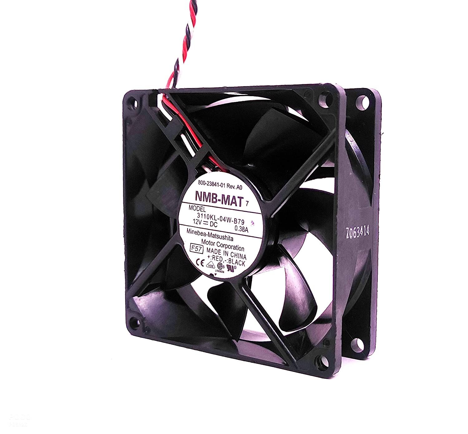 3110KL-04W-B79  80X80X25MM 12VOLT 0.38A FAN