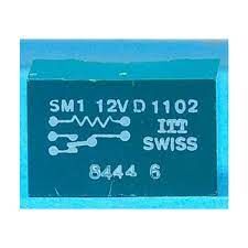 SM1-12V- D-1102 ITT-SWISS 12 VOLT RÖLE