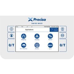 Precisa PT 620M SCS Yarı Analitik Terazi | 620 g | 1 mg | Ø120 mm | Oto CAL | Türkçe Menü