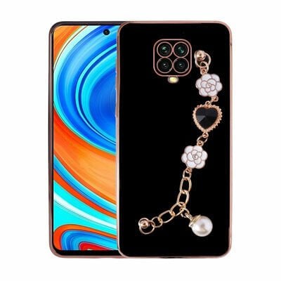 Xiaomi Redmi Note 9 Pro Kılıf El Tutamaçlı Kamera Korumalı Patinda Taka Silikon Kapak