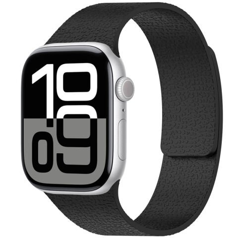 Apple Watch 40mm Patinda KRD-136 Kabartma Desenli Silikon Kordon
