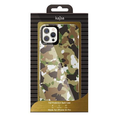 Apple iPhone 12 Pro Max Kılıf Kajsa Camo Kapak