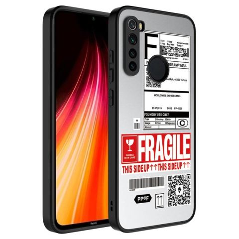 Xiaomi Redmi Note 8 Kılıf Aynalı Desenli Kamera Korumalı Parlak Patinda Mirror Kapak