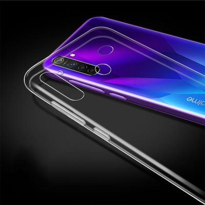 Realme 5 Pro Kılıf Patinda Süper Silikon Kapak