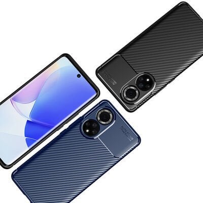 Huawei Nova 9 Kılıf Patinda Negro Silikon Kapak