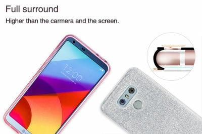 LG G6 Kılıf Patinda Shining Silikon