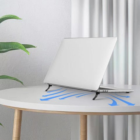 Apple Macbook 13.6'' Air 2022 M2 A2681 Wiwu Macbook iShield Standlı Shield Kapak