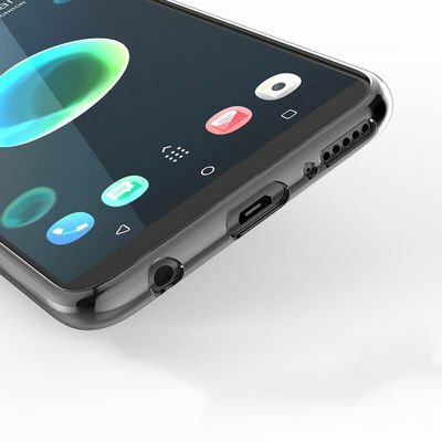 HTC Desire 12 Plus Kılıf Patinda Süper Silikon Kapak