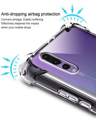 Huawei P20 Pro Kılıf Patinda Nitro Anti Shock Silikon