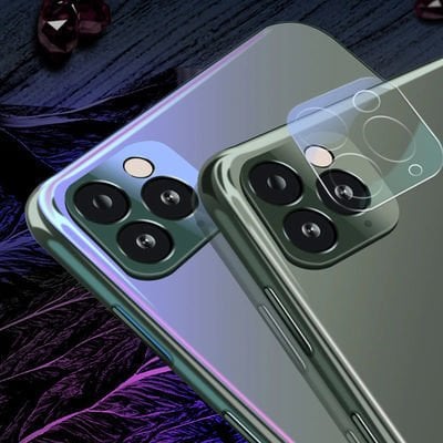 Apple iPhone 11 Pro Max Patinda 3D Full Kamera Koruyucu