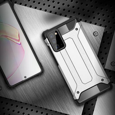 Galaxy Note 20 Kılıf Patinda Crash Silikon Kapak