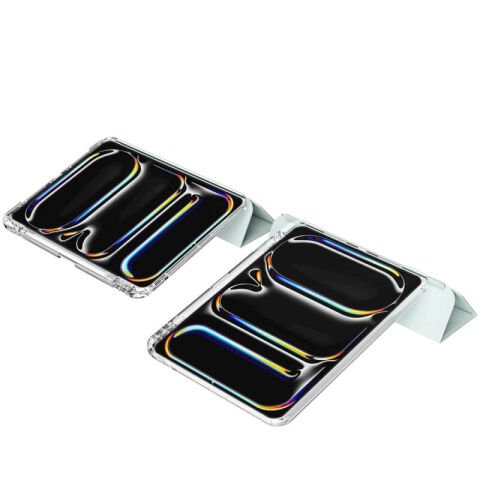 Apple iPad Pro 13 2024 Kılıf Magnetik Ayrılabilen Airbagli Patinda Sliding Tablet Kılıfı