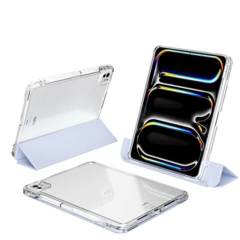Apple iPad Pro 13 2024 Kılıf Magnetik Ayrılabilen Airbagli Patinda Sliding Tablet Kılıfı